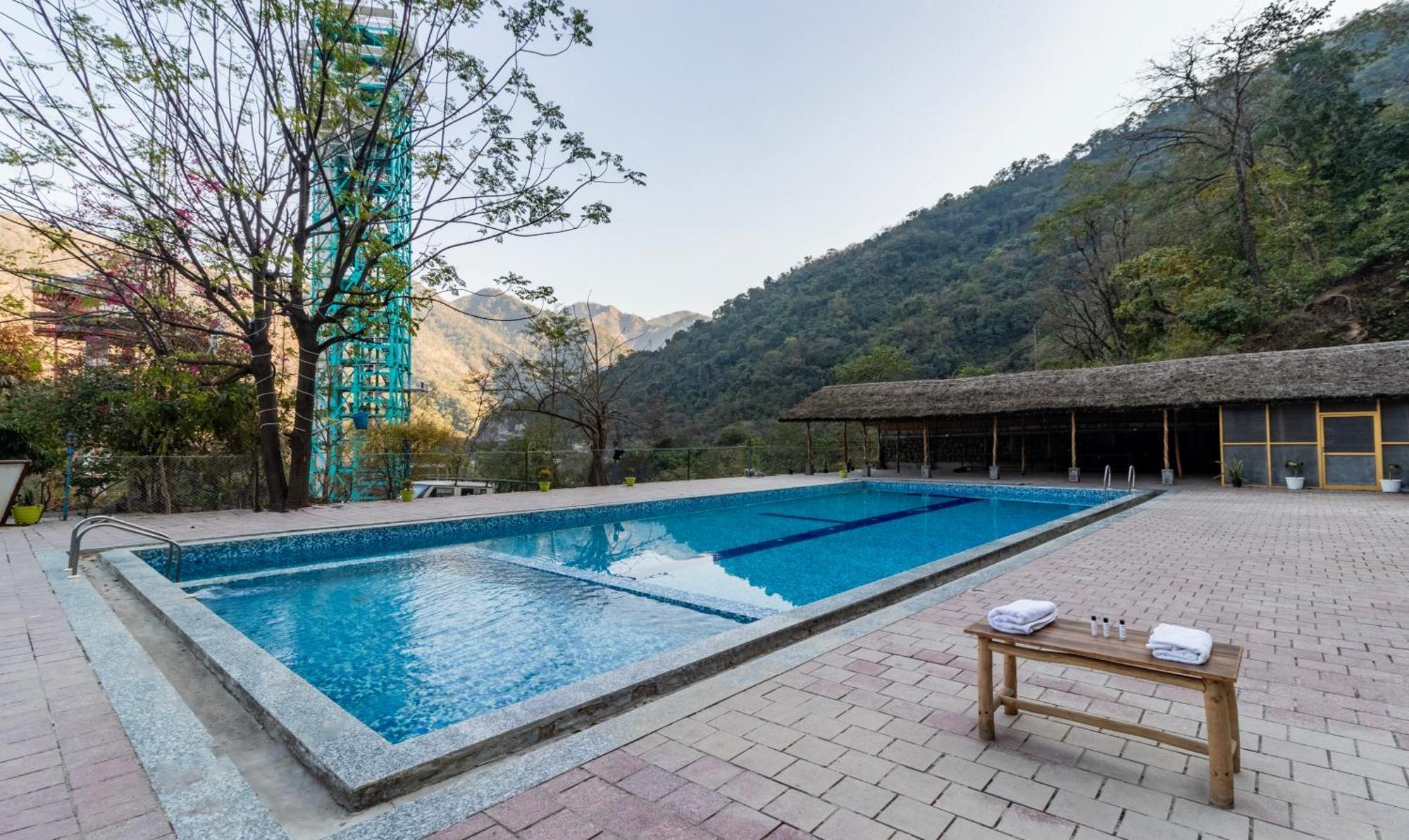 Itsy Hotels Paddler Zone With Bungee Jumping Shivpuri  ภายนอก รูปภาพ
